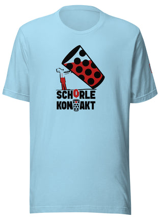 Schorlekontakt_T-Shirt_ocean blue