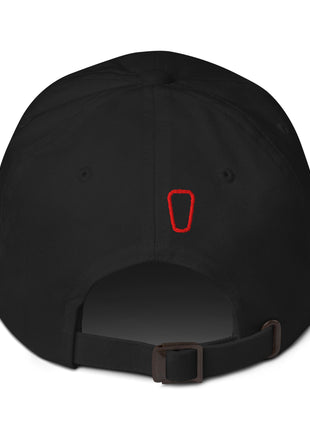 woiverrickt Cap schwarz hinten